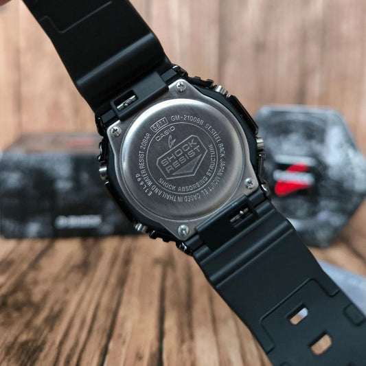 G-Shock GM2100 with black metal body