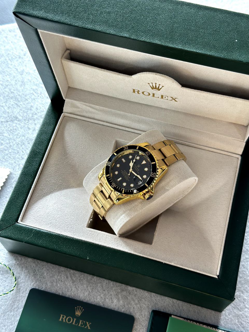 ROLEX Submariner GOLD Luxury watch premium finish
