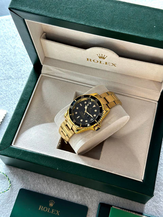 ROLEX Submariner GOLD Luxury watch premium finish
