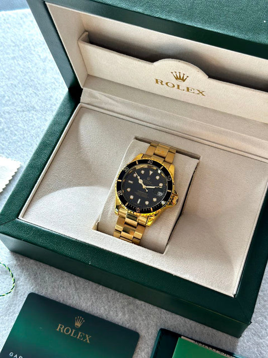 ROLEX Submariner GOLD Luxury watch premium finish